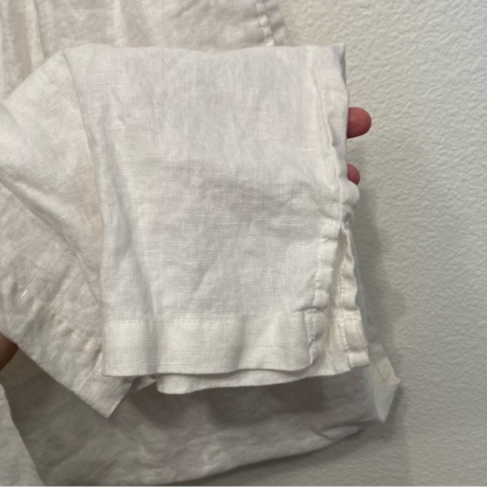 andrea jovine White Linen Pants - Picture 7 of 13